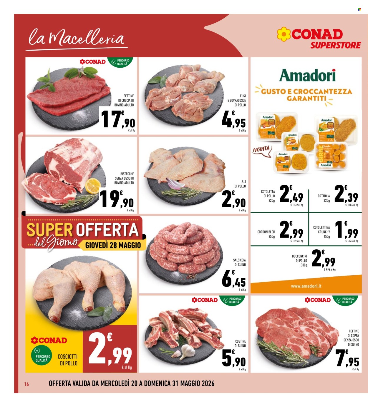 Leták Conad - 20.5.2026 - 31.5.2026. Strana 16