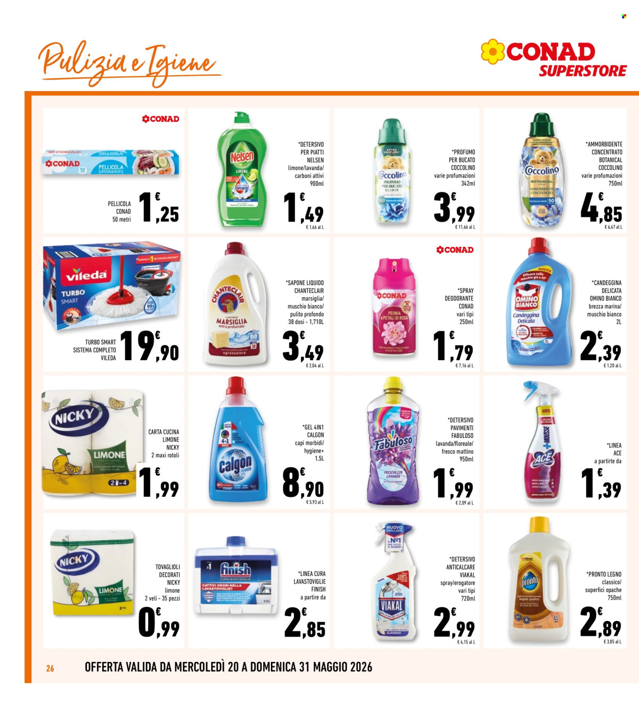 Leták Conad - 20.5.2026 - 31.5.2026. Strana 26