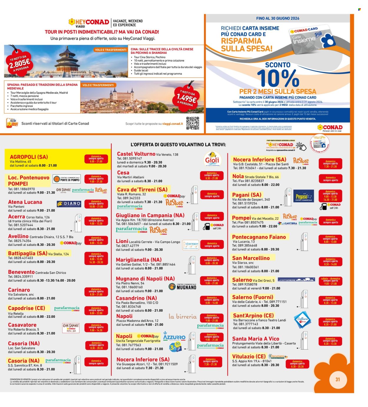 Leták Conad - 20.5.2026 - 31.5.2026. Strana 31