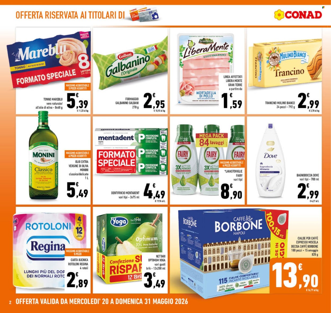 Leták Conad - 20.5.2026 - 31.5.2026. Strana 2