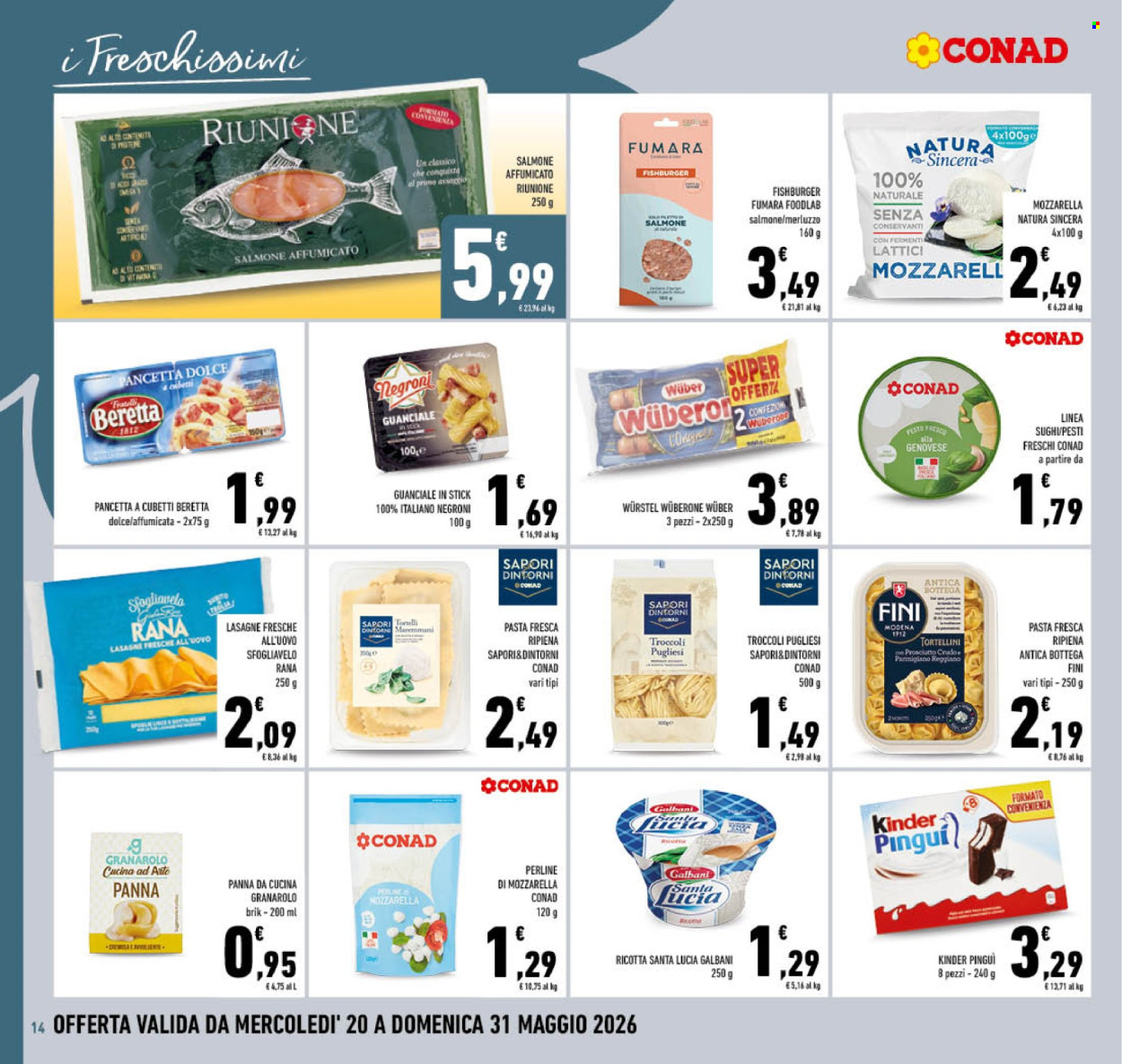 Leták Conad - 20.5.2026 - 31.5.2026. Strana 14