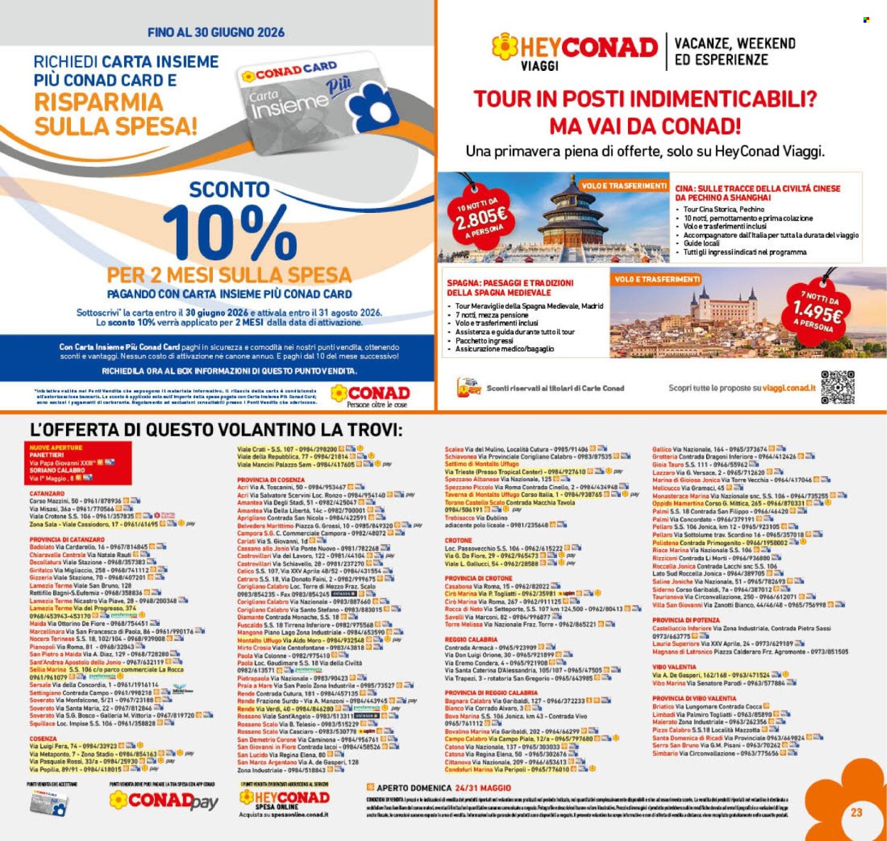Leták Conad - 20.5.2026 - 31.5.2026. Strana 23