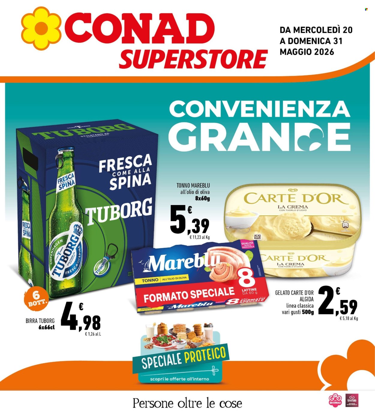 Leták Conad Superstore - 20.5.2026 - 31.5.2026. Strana 1