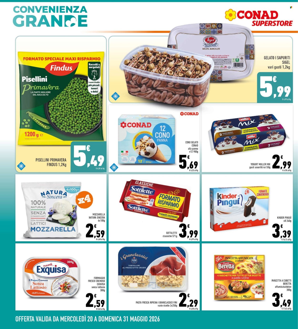 Leták Conad Superstore - 20.5.2026 - 31.5.2026. Strana 2