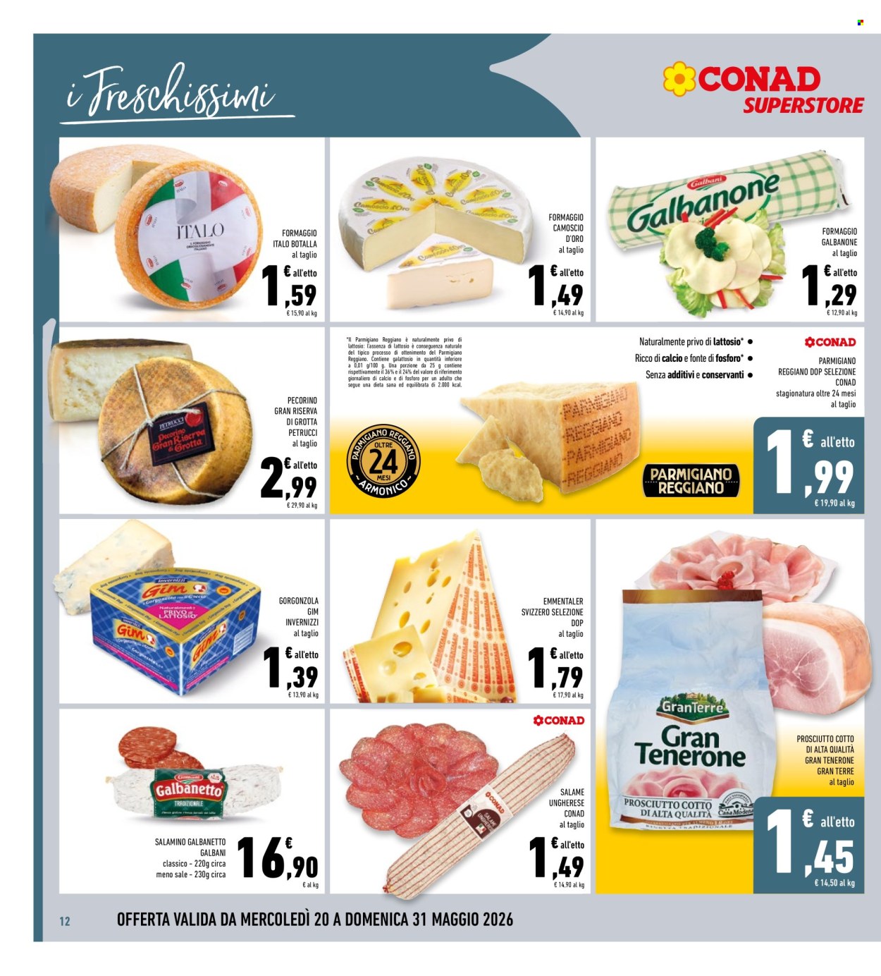 Leták Conad Superstore - 20.5.2026 - 31.5.2026. Strana 12
