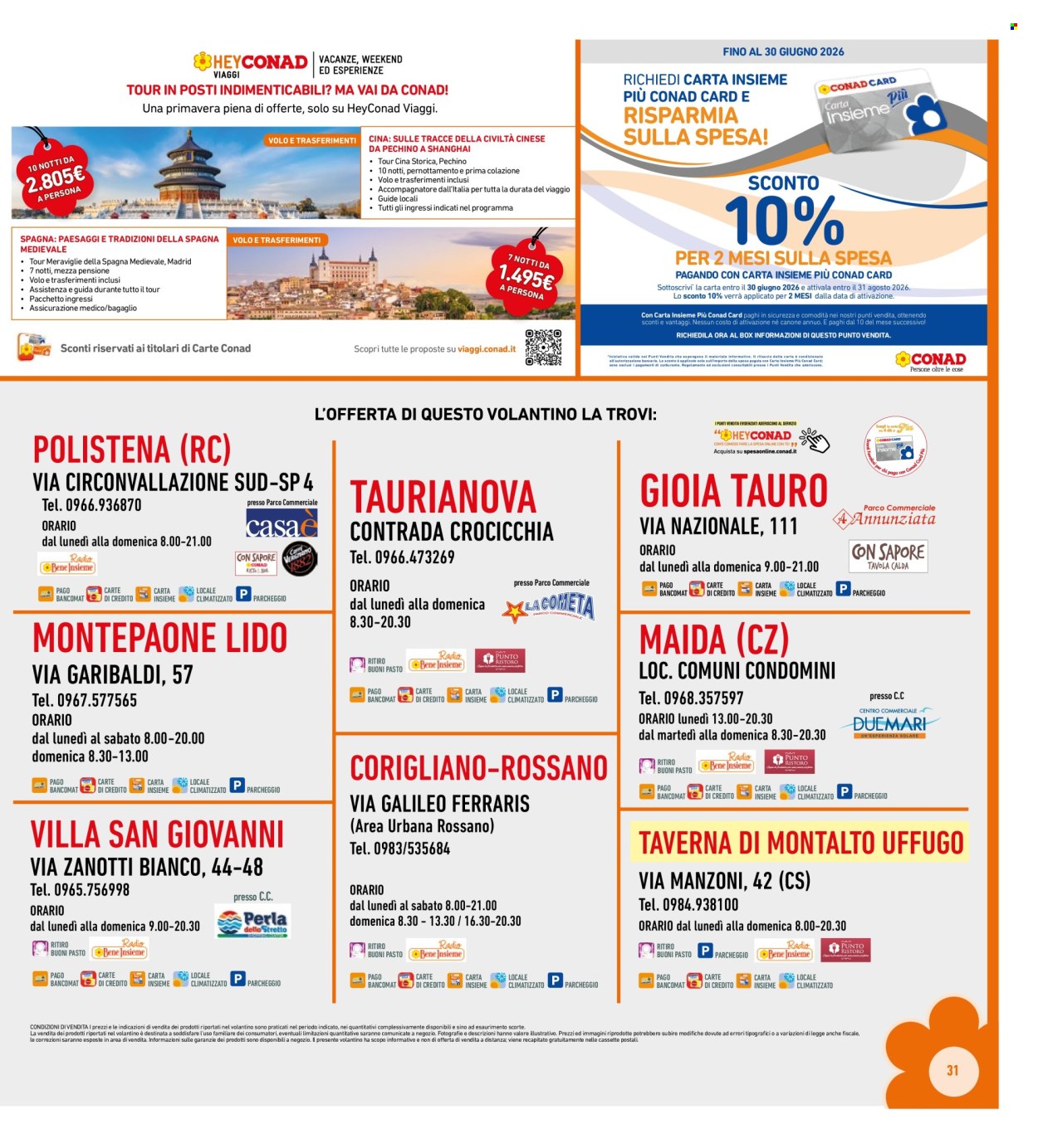 Leták Conad Superstore - 20.5.2026 - 31.5.2026. Strana 31