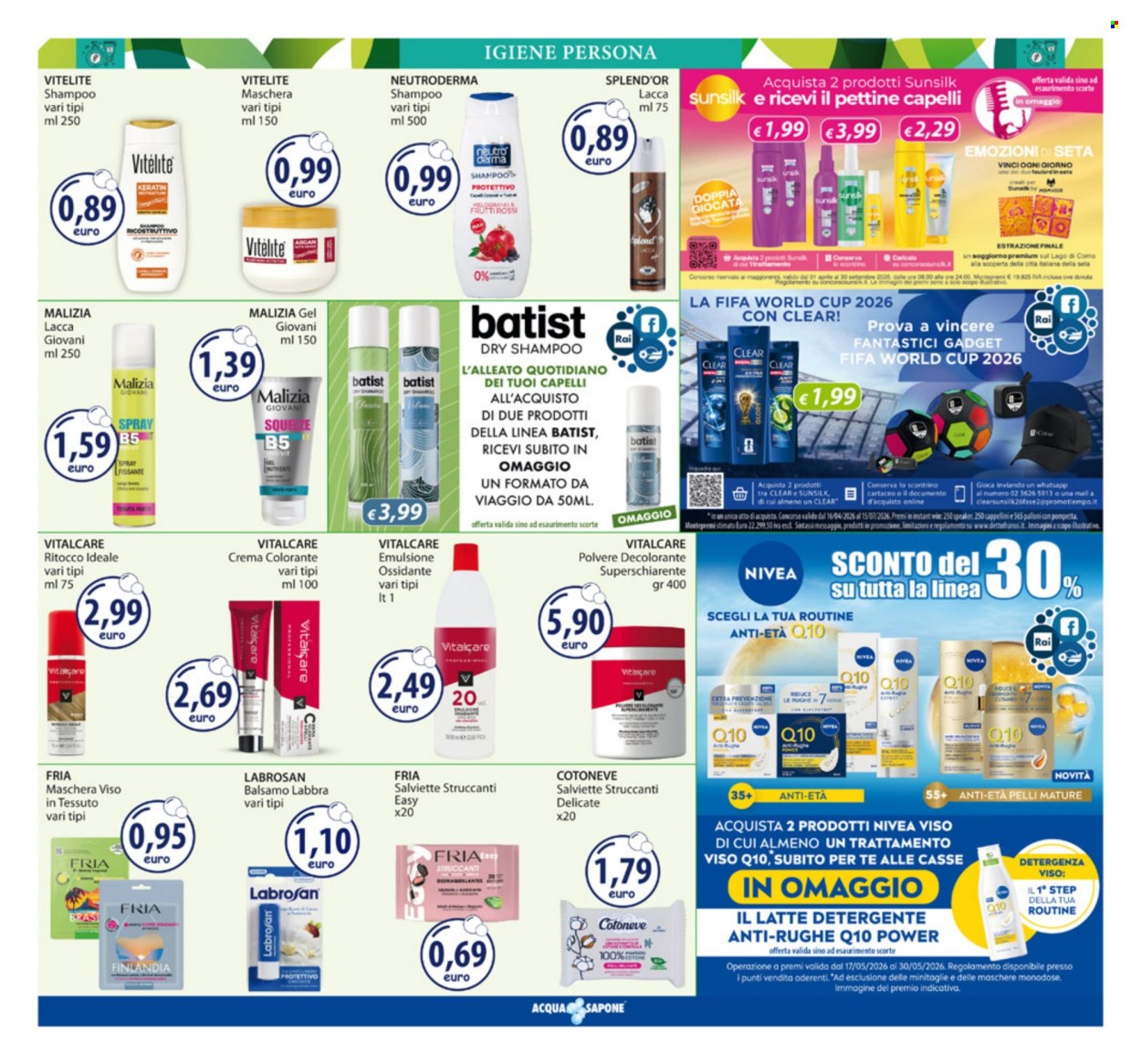 Leták Acqua & Sapone - 18.5.2026 - 31.5.2026. Strana 7