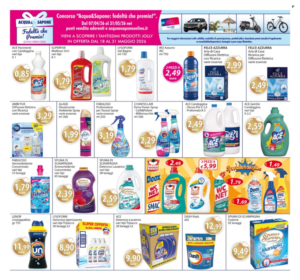 Leták Acqua & Sapone - 18.5.2026 - 31.5.2026. Strana 18