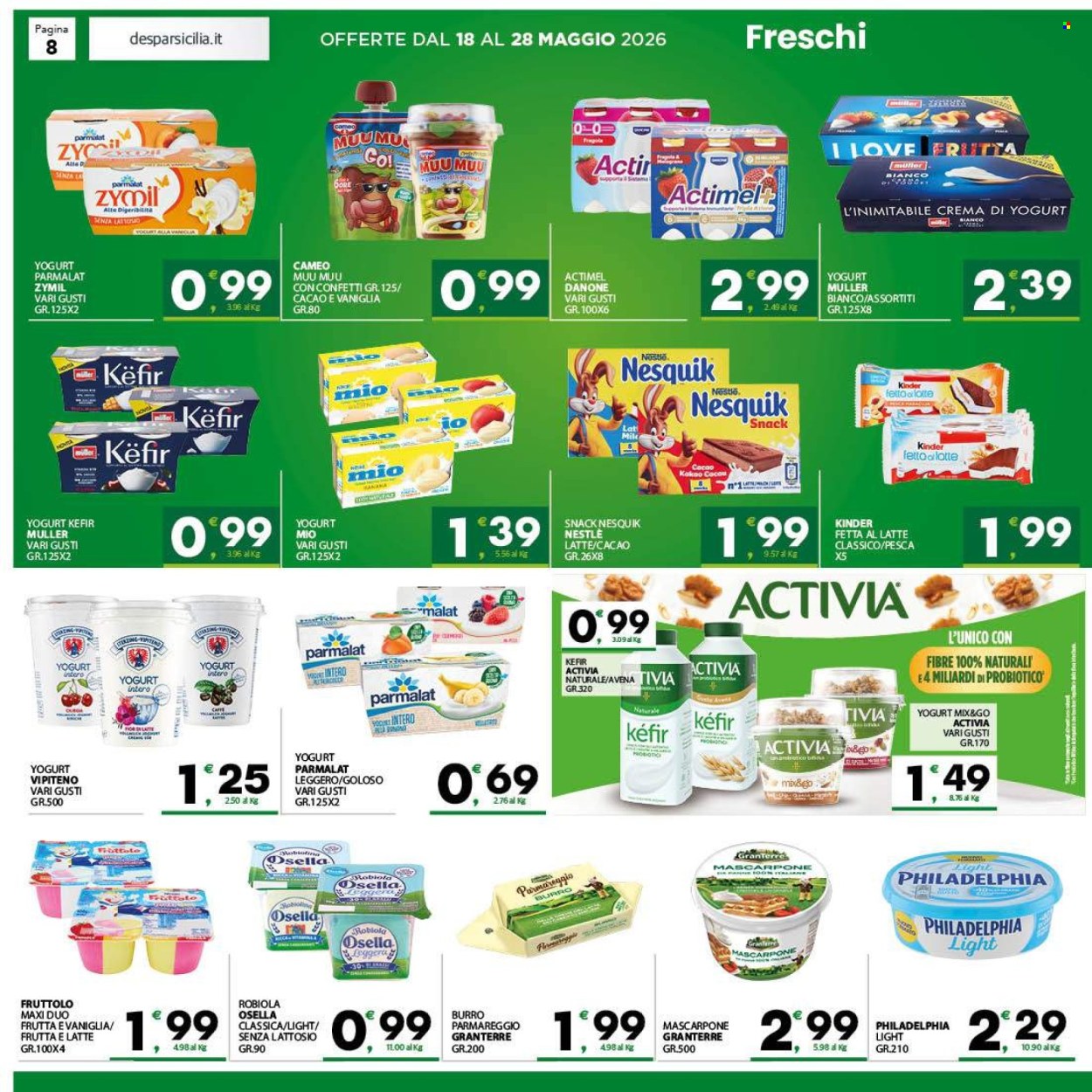 Volantino Eurospar - 18/5/2026 - 28/5/2026. Pagina 8
