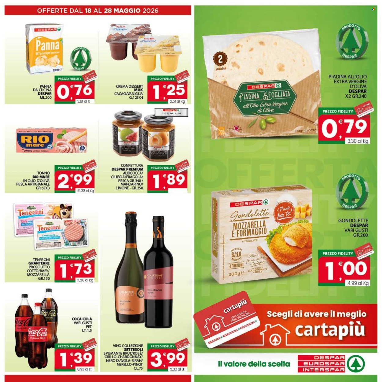 Volantino Eurospar - 18/5/2026 - 28/5/2026. Pagina 15