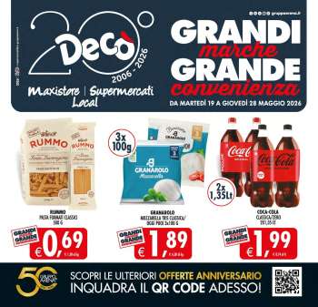 Volantino Deco - 19/5/2026 - 28/5/2026.