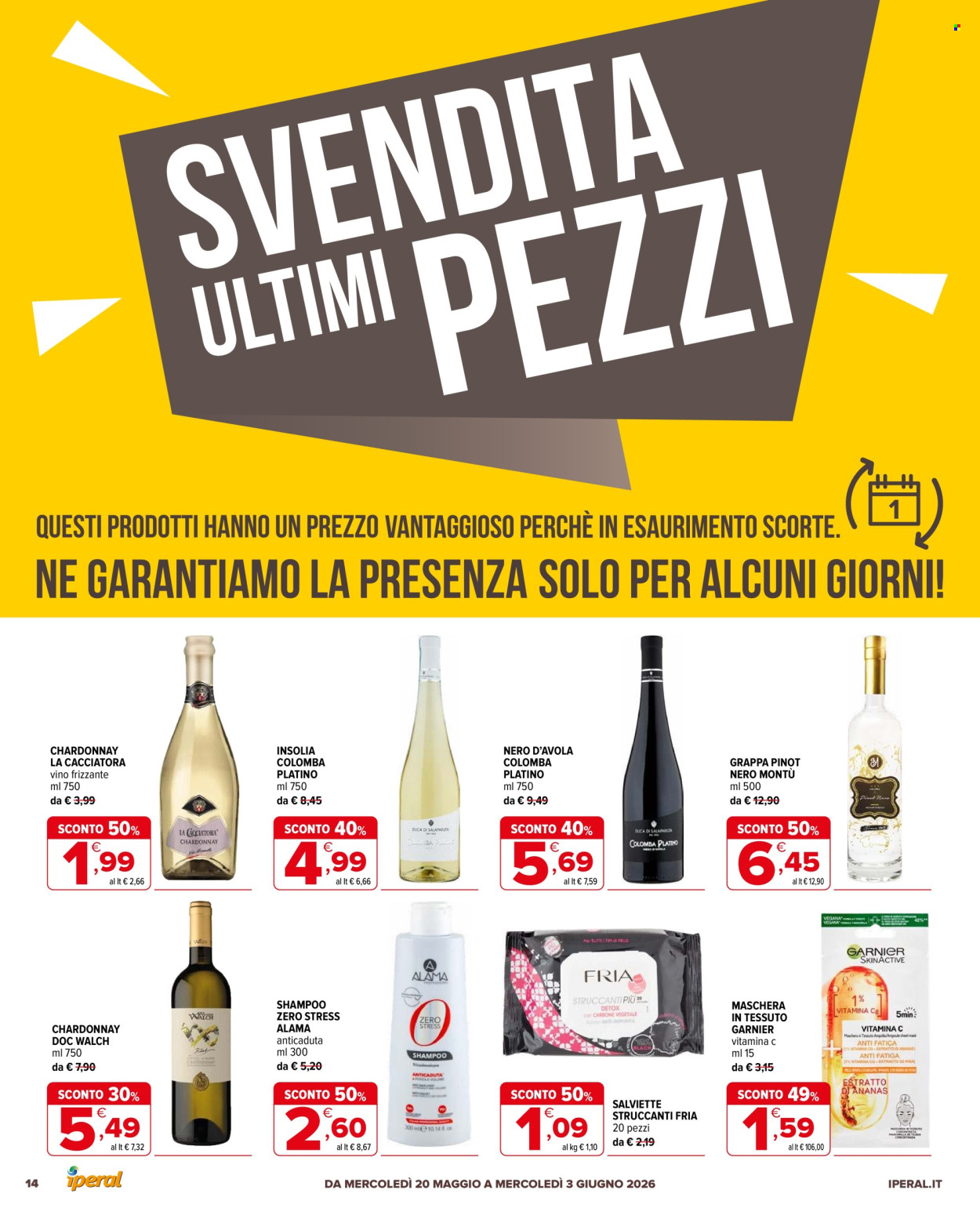 Leták Iperal - 20.5.2026 - 3.6.2026. Strana 14