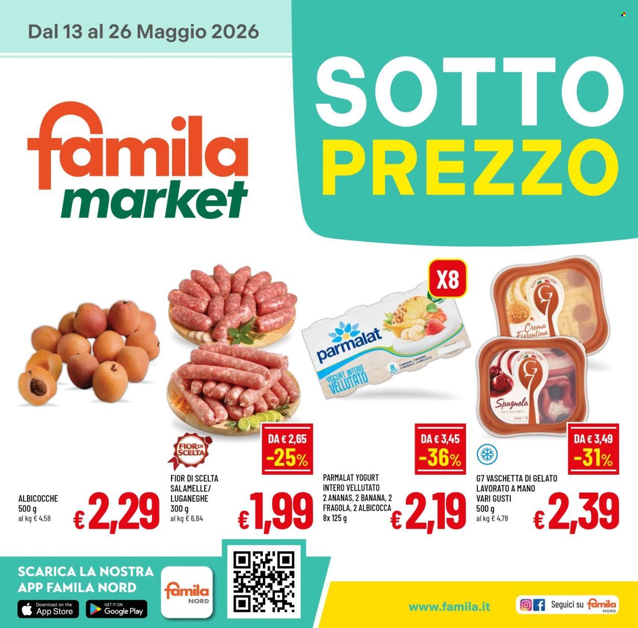 Leták Famila - 13.5.2026 - 26.5.2026. Strana 1