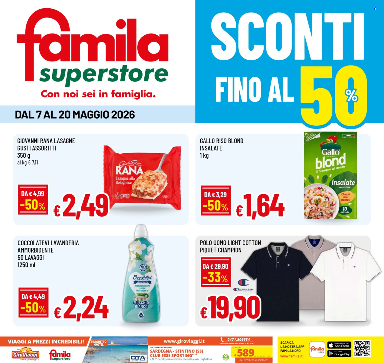 Volantino Famila - 7/5/2026 - 20/5/2026. Pagina 1
