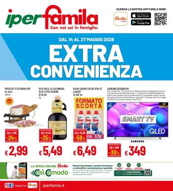 Volantino Famila - 14/5/2026 - 27/5/2026.