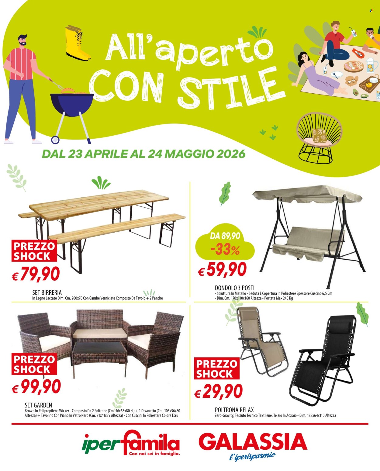 Volantino Famila - 23/4/2026 - 24/5/2026. Pagina 1