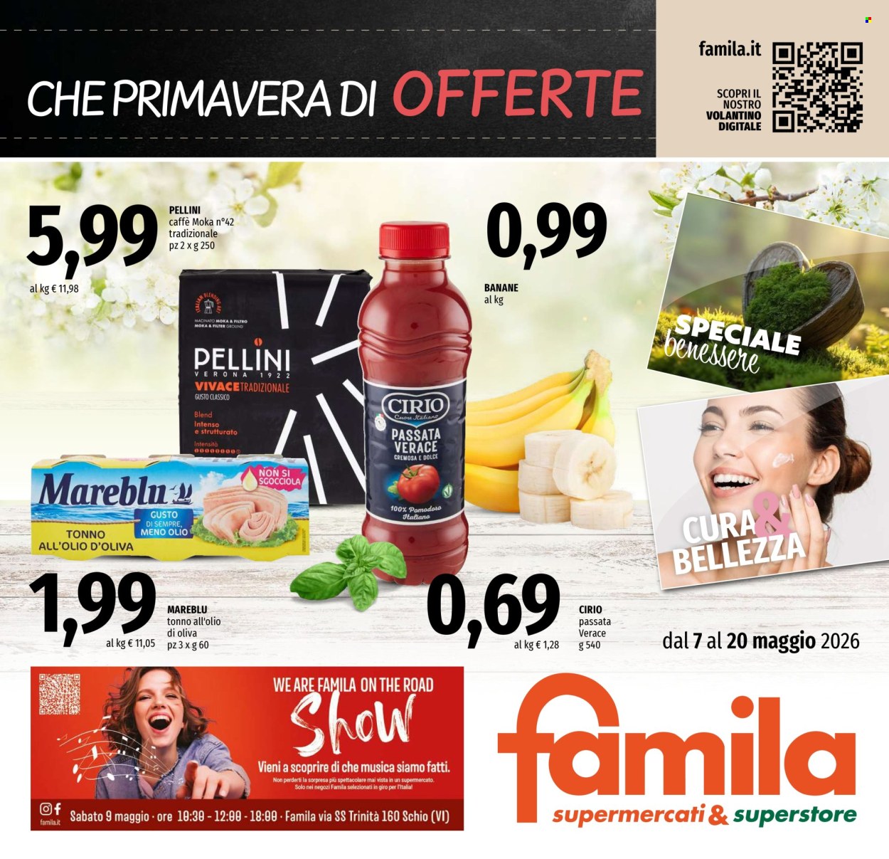 Leták Famila - 7.5.2026 - 20.5.2026. Strana 1