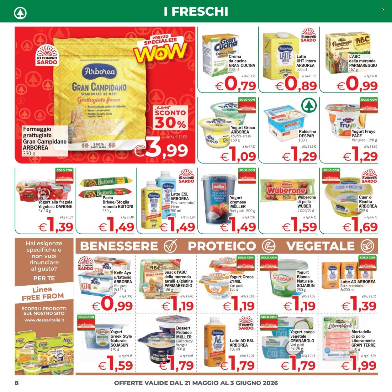 Volantino Eurospar - 21/5/2026 - 3/6/2026. Pagina 8