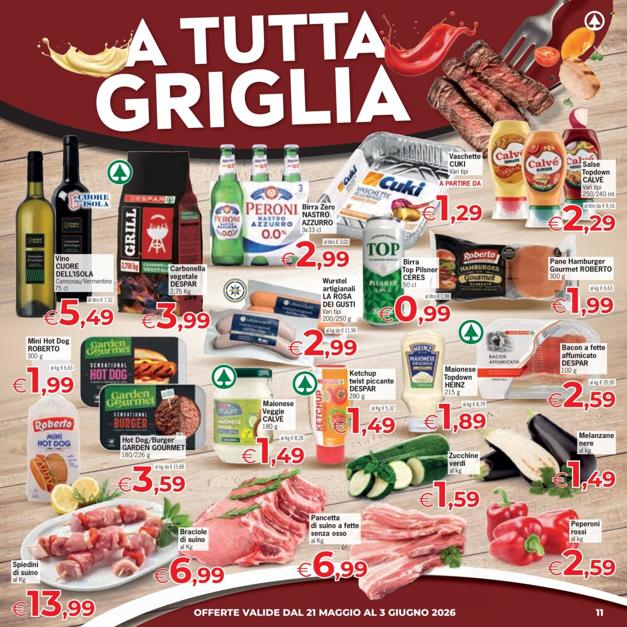 Leták Eurospar - 21.5.2026 - 3.6.2026. Strana 11