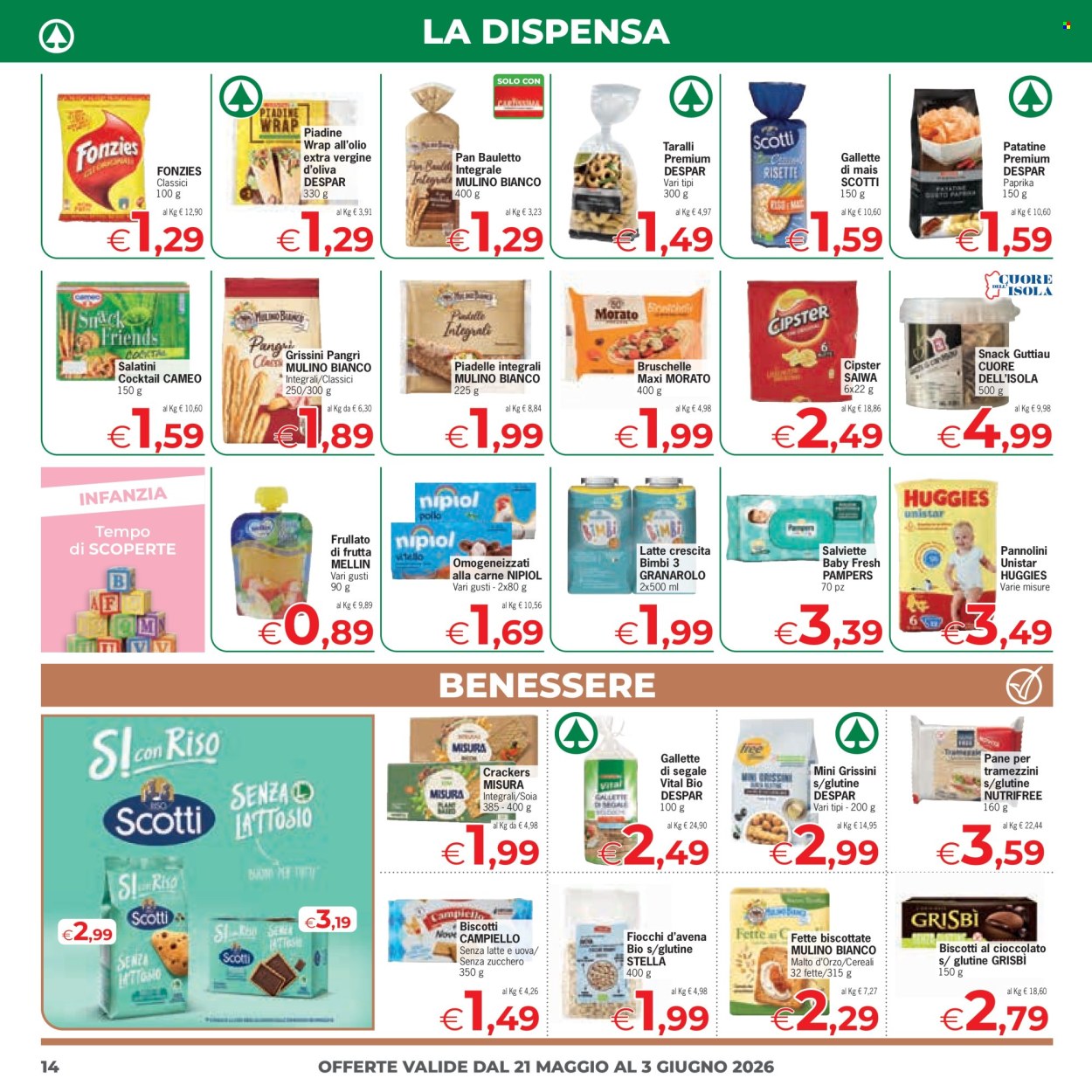 Volantino Eurospar - 21/5/2026 - 3/6/2026. Pagina 14