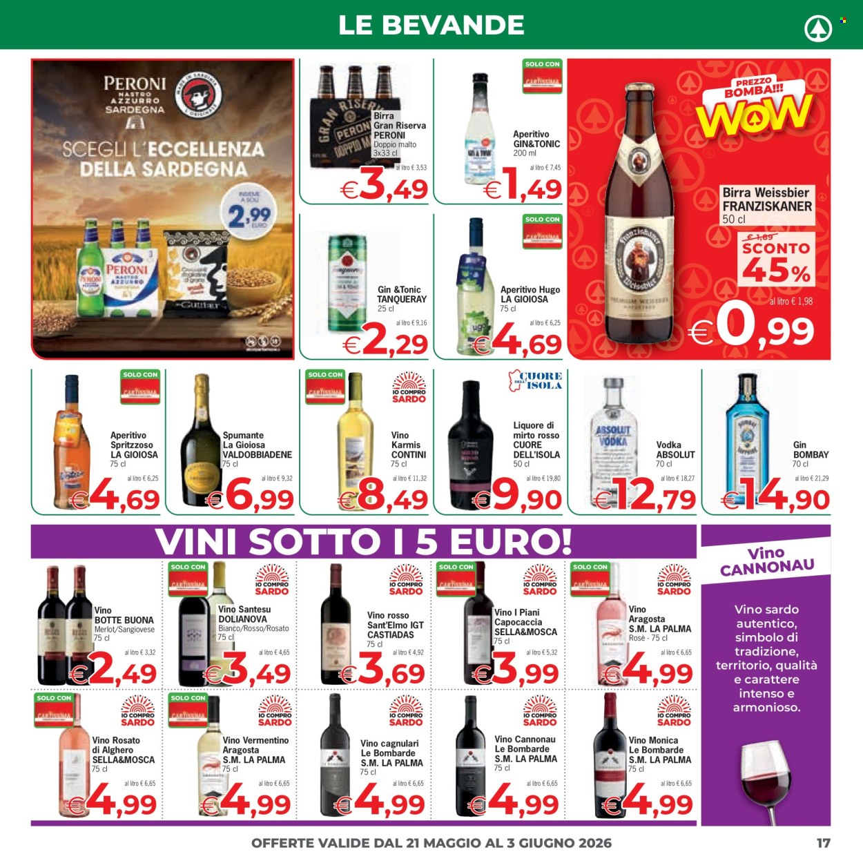 Leták Eurospar - 21.5.2026 - 3.6.2026. Strana 17