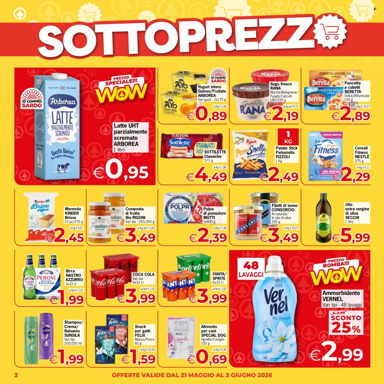 Volantino Eurospar - 21/5/2026 - 3/6/2026. Pagina 2