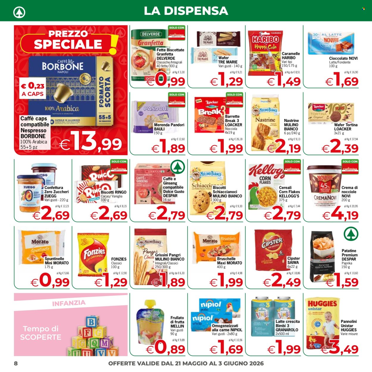 Volantino Eurospar - 21/5/2026 - 3/6/2026. Pagina 8