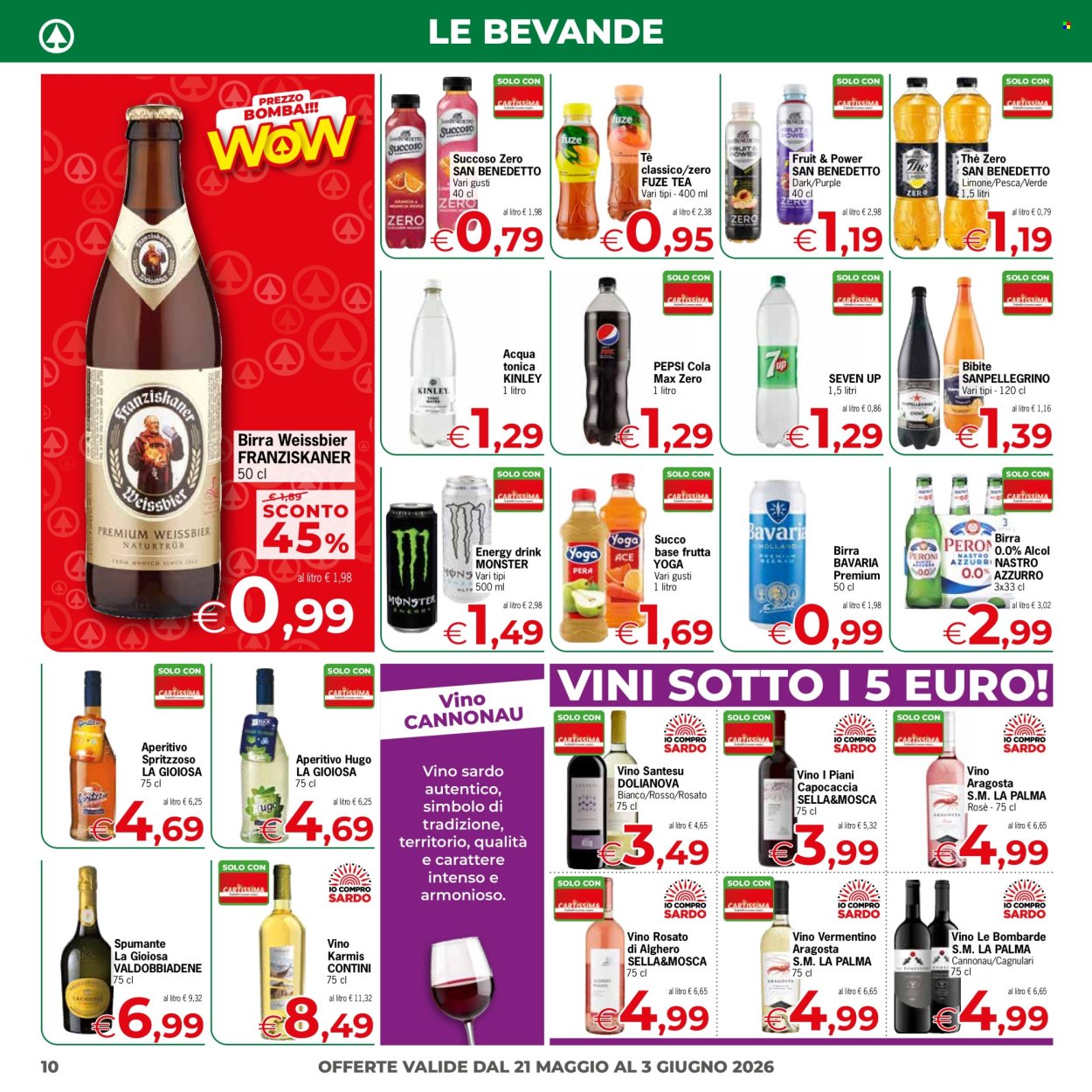 Volantino Eurospar - 21/5/2026 - 3/6/2026. Pagina 10
