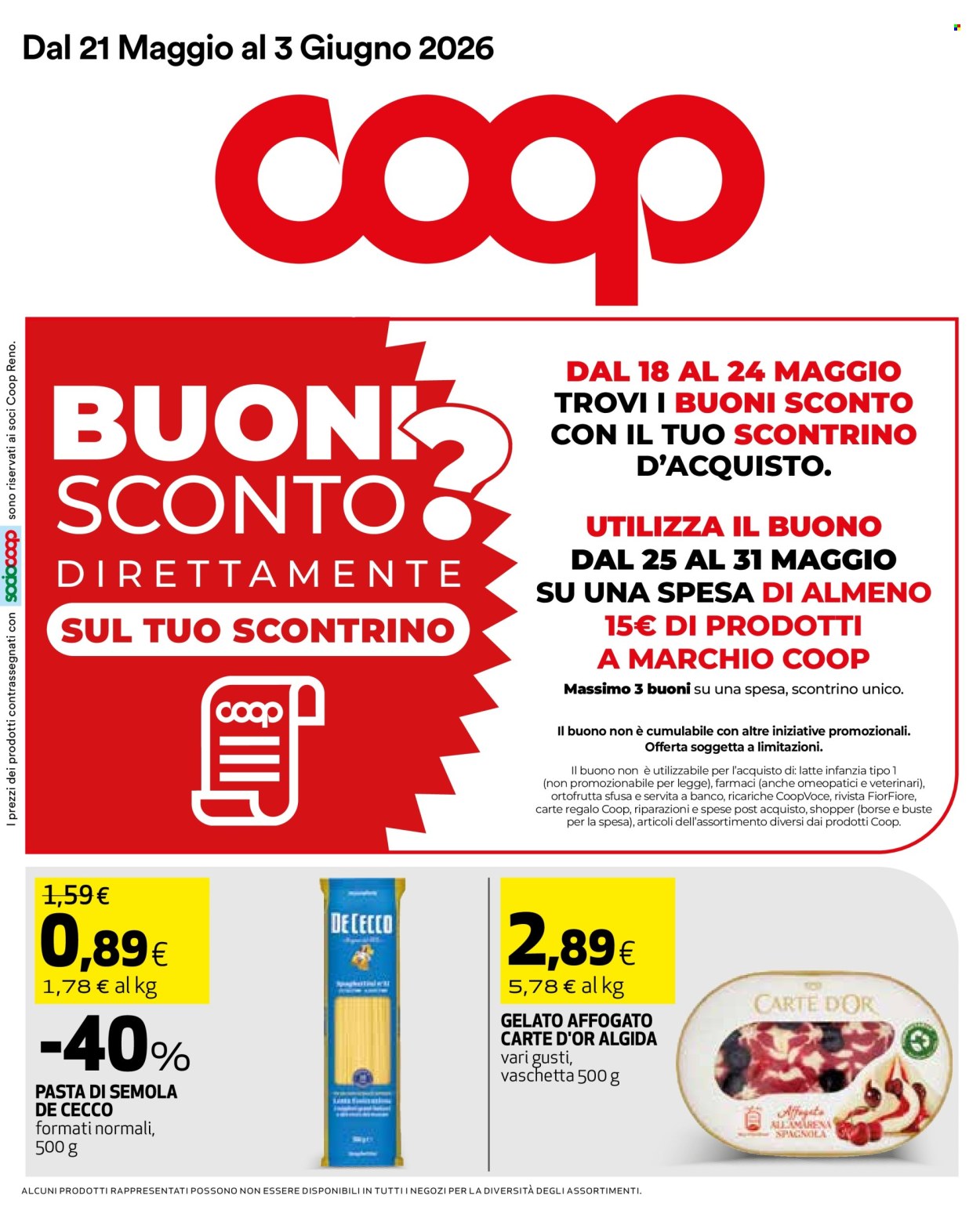 Leták Coop - 21.5.2026 - 3.6.2026. Strana 1