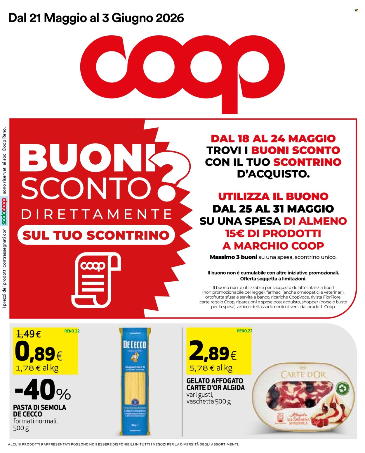 Leták Coop - 21.5.2026 - 3.6.2026. Strana 1