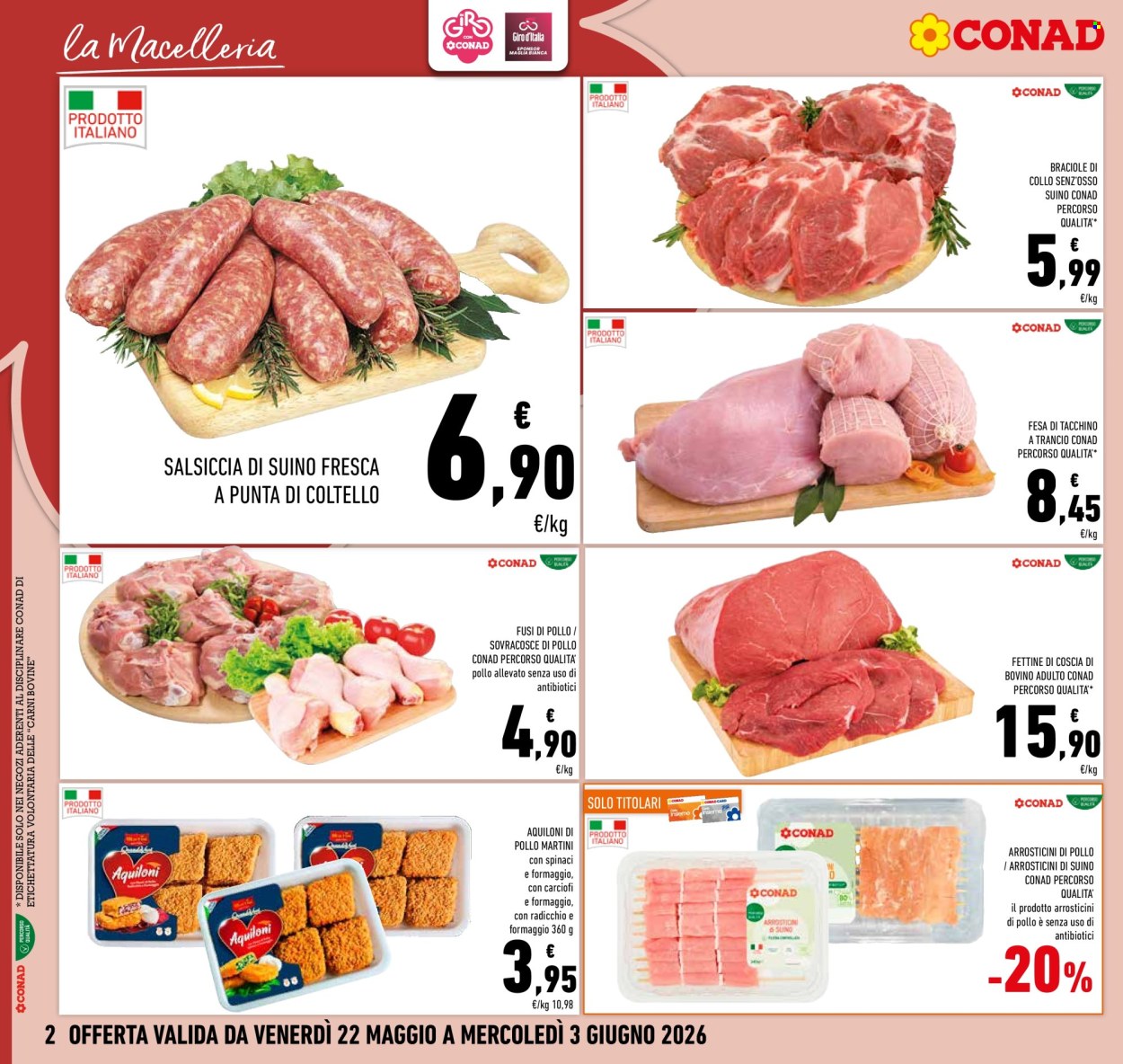 Leták Conad - 22.5.2026 - 3.6.2026. Strana 2