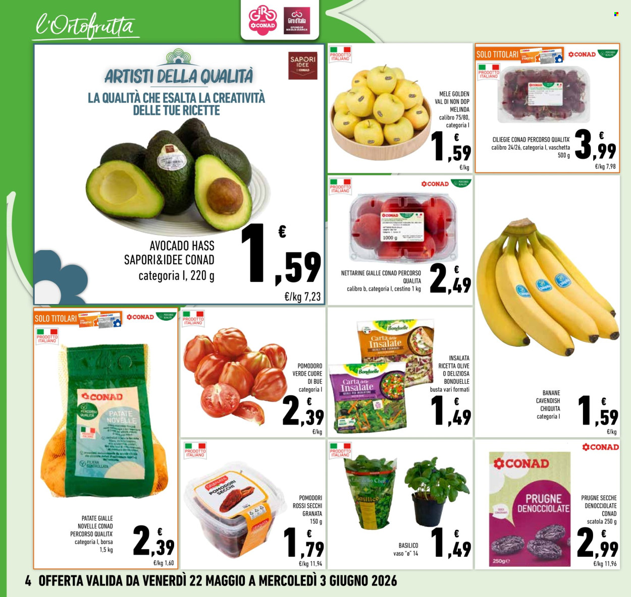 Leták Conad - 22.5.2026 - 3.6.2026. Strana 4