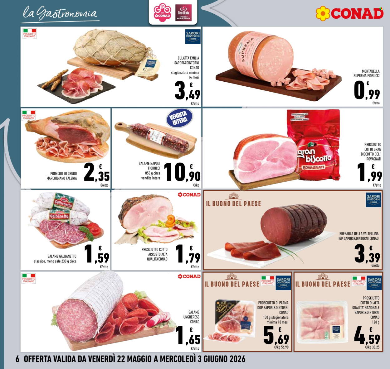 Leták Conad - 22.5.2026 - 3.6.2026. Strana 6