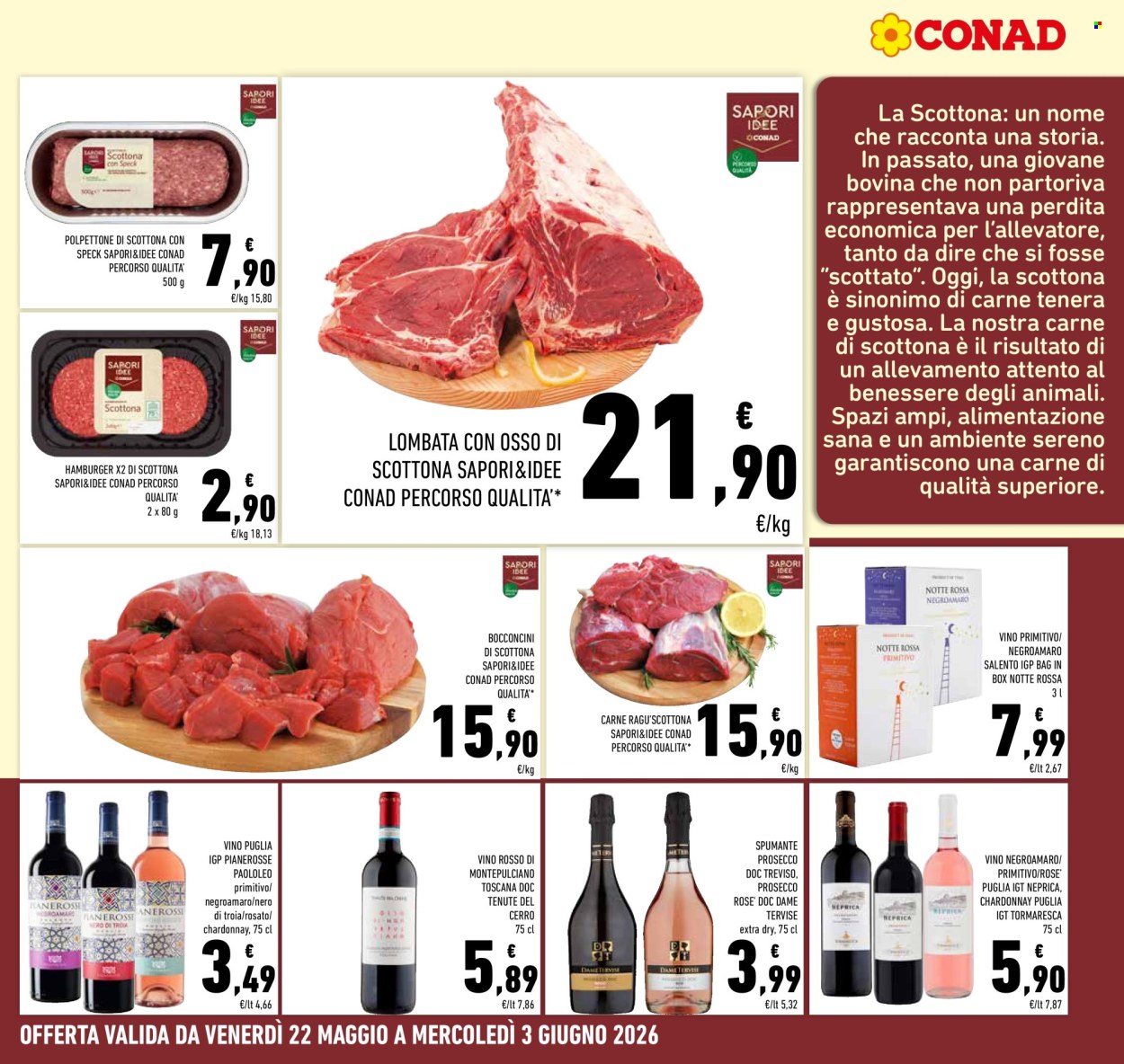 Leták Conad - 22.5.2026 - 3.6.2026. Strana 2