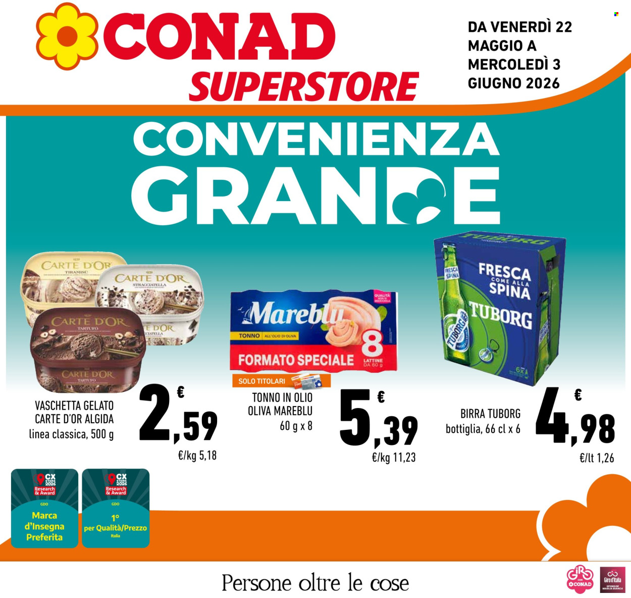 Leták Conad Superstore - 22.5.2026 - 3.6.2026. Strana 1