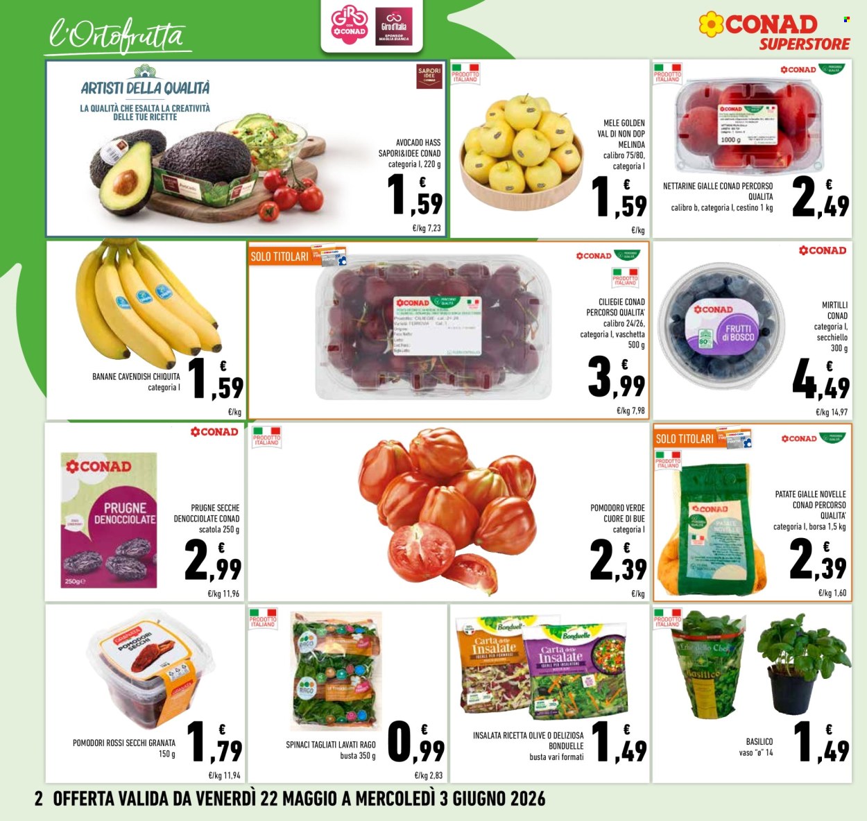 Leták Conad Superstore - 22.5.2026 - 3.6.2026. Strana 2