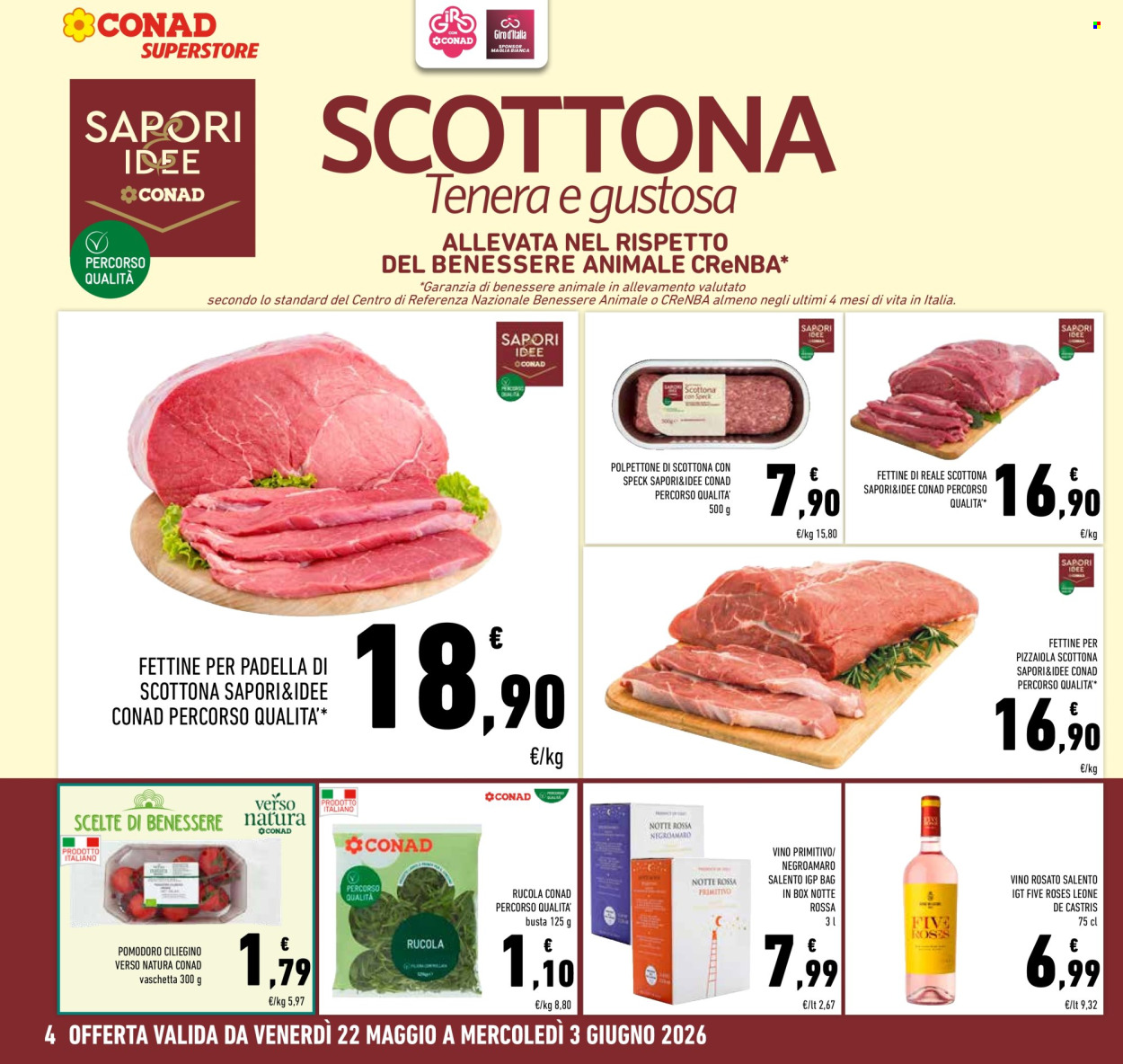 Leták Conad Superstore - 22.5.2026 - 3.6.2026. Strana 4