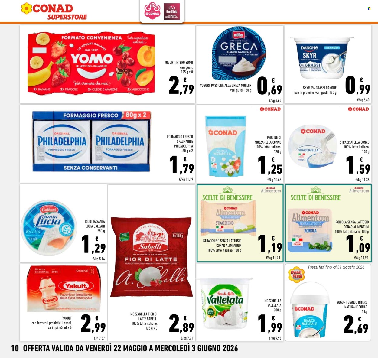 Leták Conad Superstore - 22.5.2026 - 3.6.2026. Strana 10
