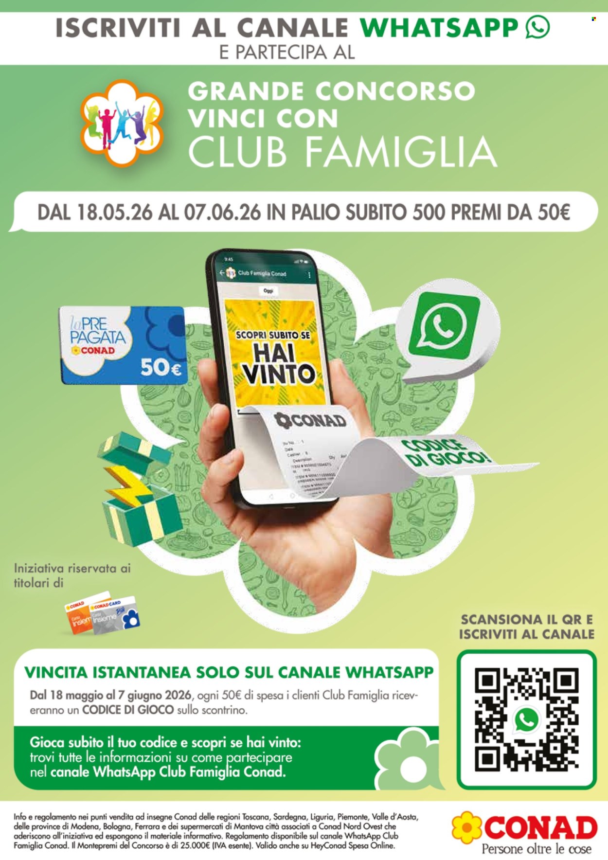 Volantino Conad - 18/5/2026 - 7/6/2026. Pagina 1