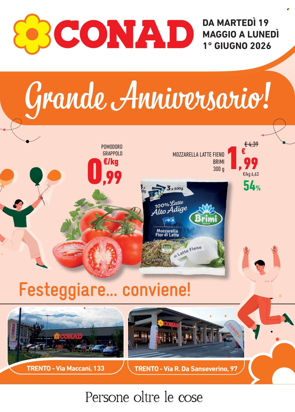 Leták Conad - 19.5.2026 - 1.6.2026. Strana 1