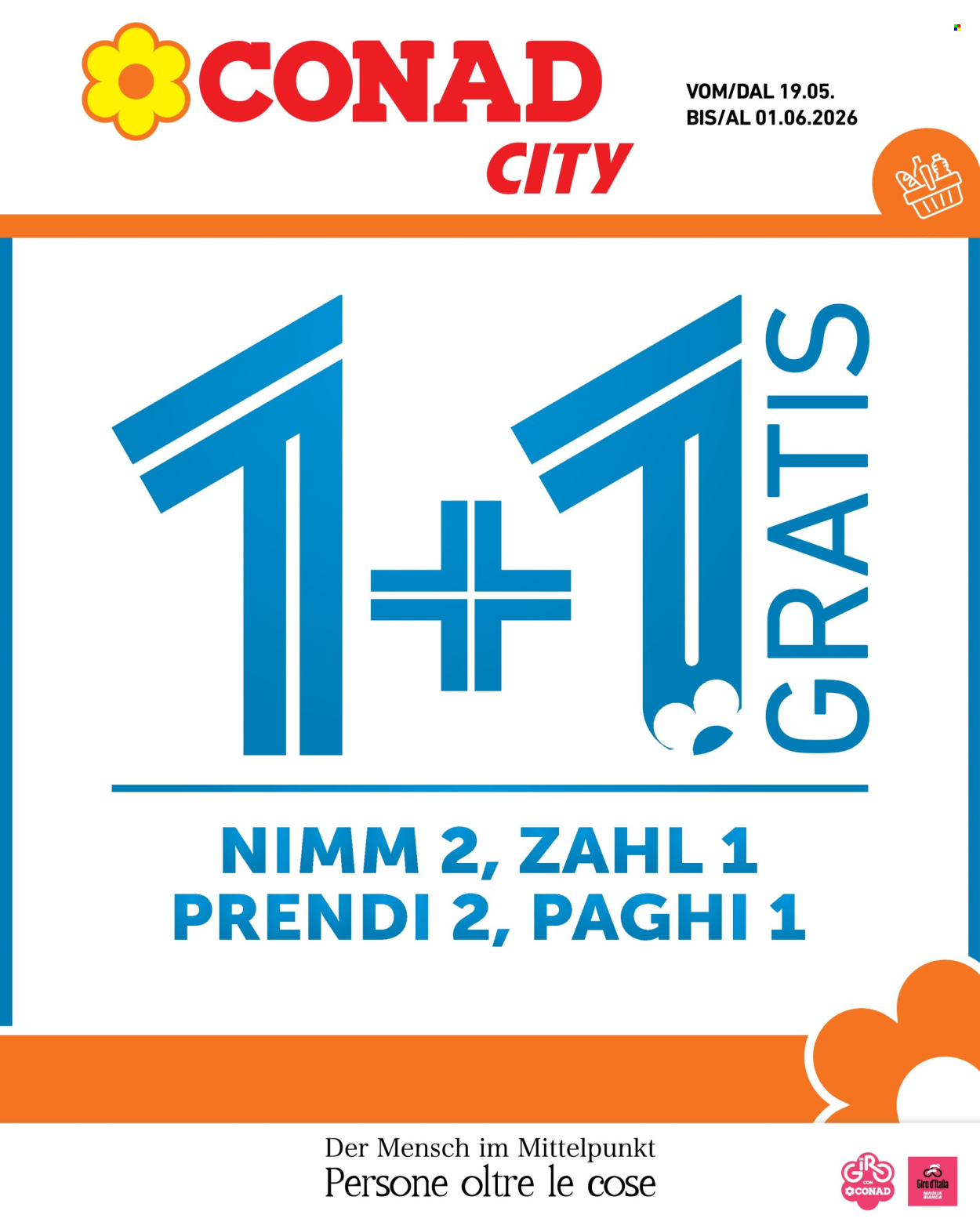 Leták Conad City - 19.5.2026 - 1.6.2026. Strana 1