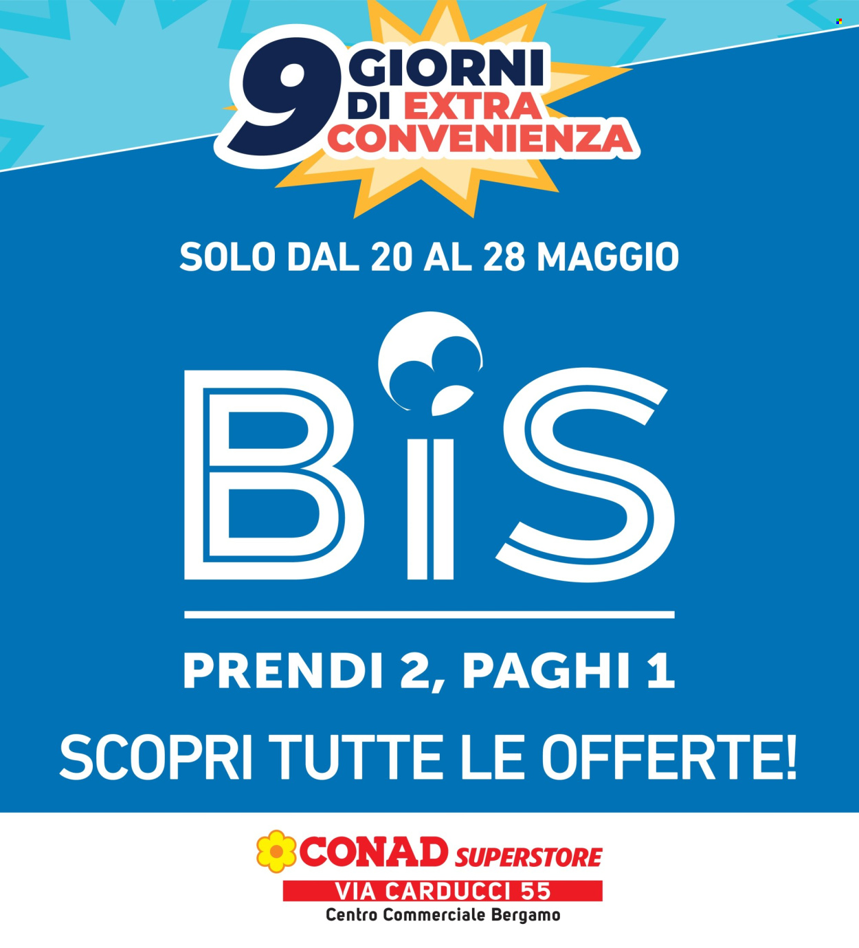 Volantino Conad Superstore - 20/5/2026 - 28/5/2026. Pagina 1