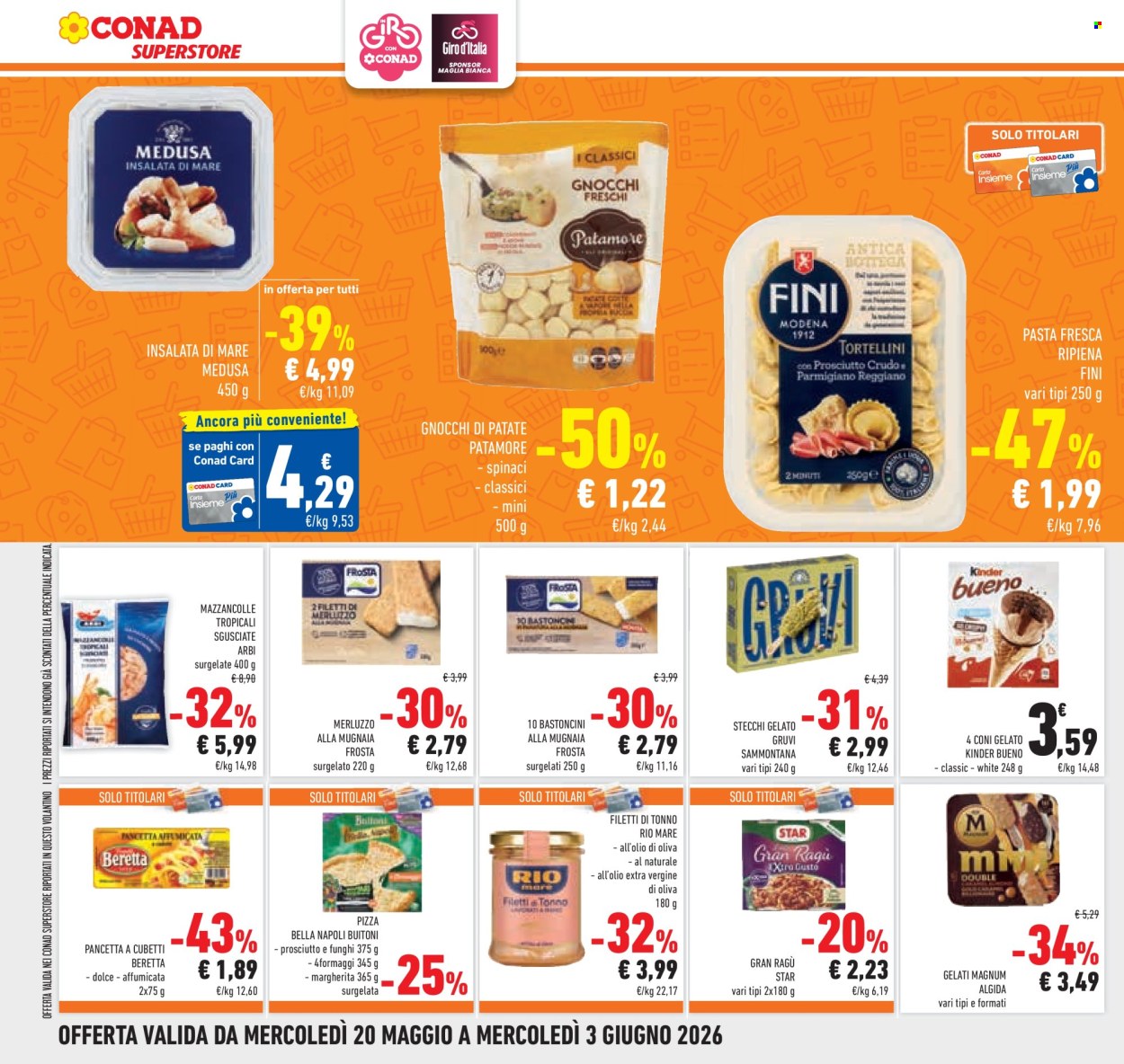 Leták Conad Superstore - 4.6.2026 - 16.6.2026. Strana 28
