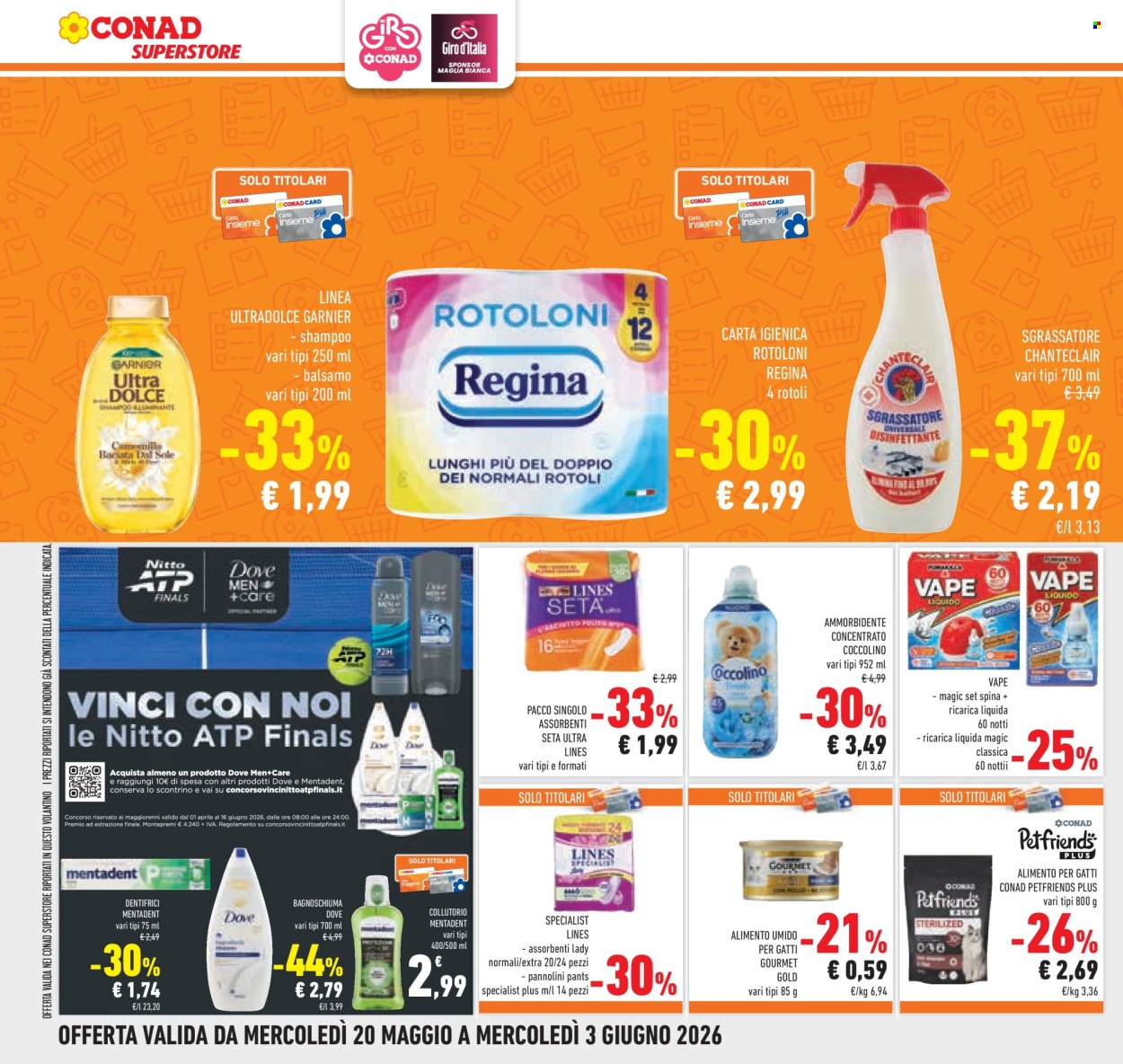 Leták Conad Superstore - 4.6.2026 - 16.6.2026. Strana 34