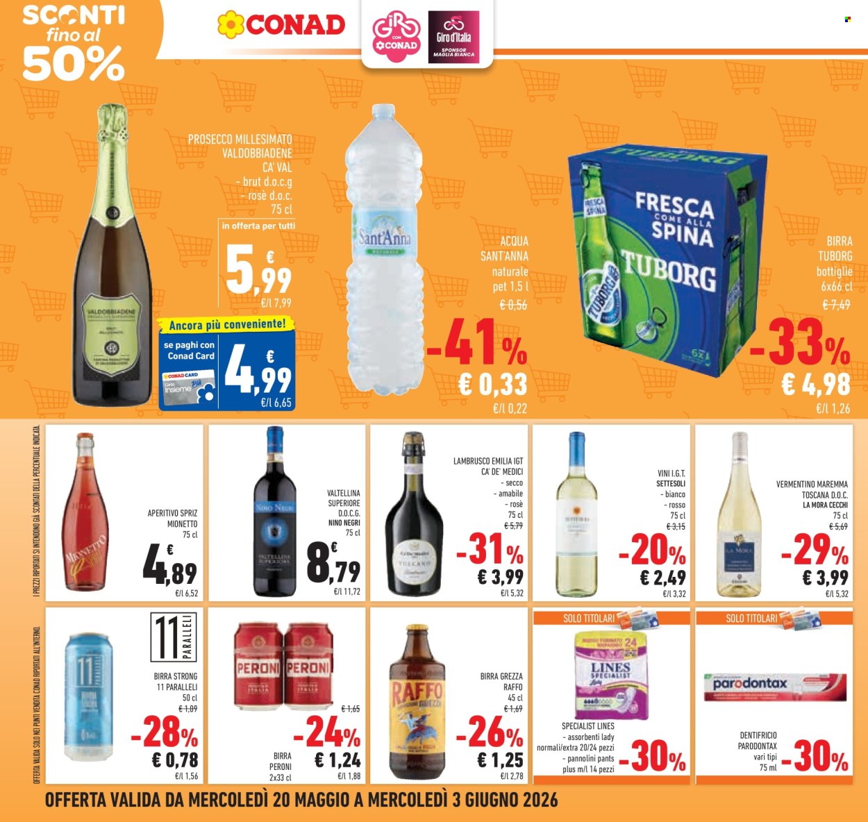 Leták Conad - 4.6.2026 - 16.6.2026. Strana 22