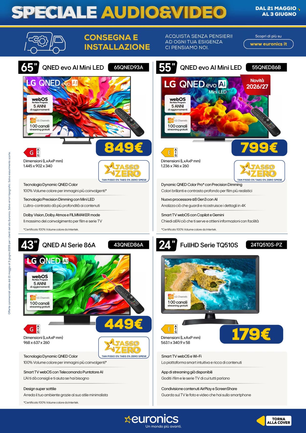 Leták Euronics - 21.5.2026 - 3.6.2026. Strana 7