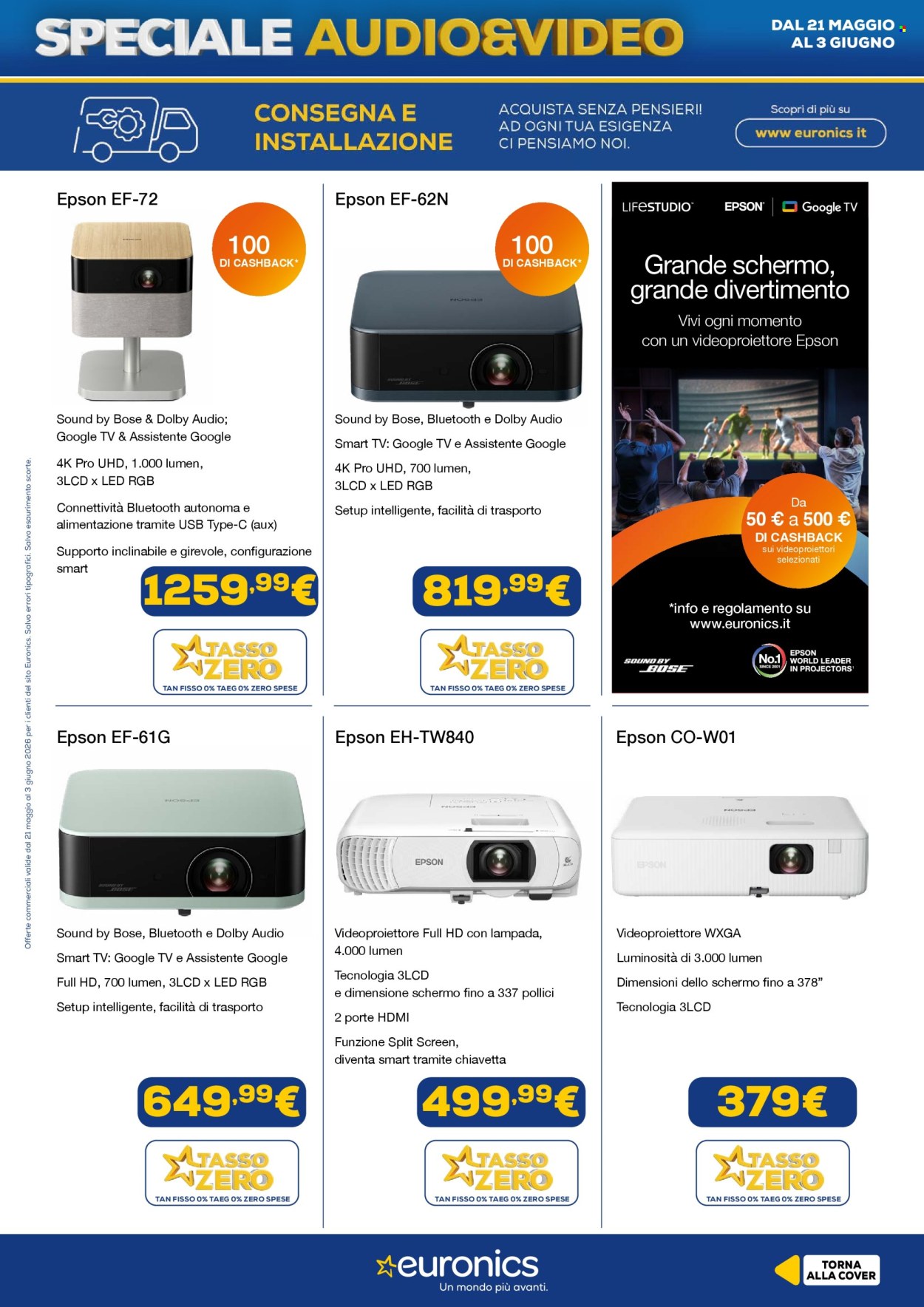 Leták Euronics - 21.5.2026 - 3.6.2026. Strana 21