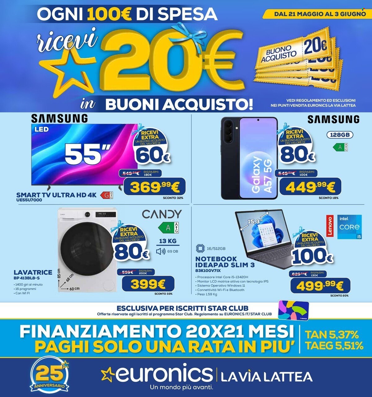 Leták Euronics - 21.5.2026 - 3.6.2026. Strana 1