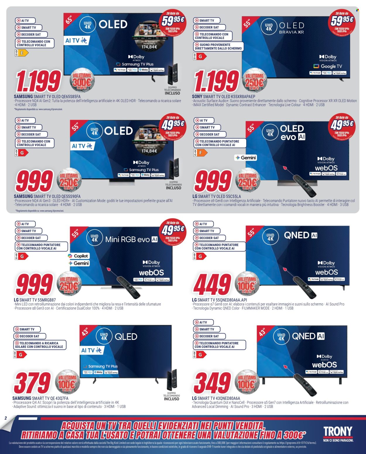 Volantino Trony - 21/5/2026 - 11/6/2026. Pagina 2