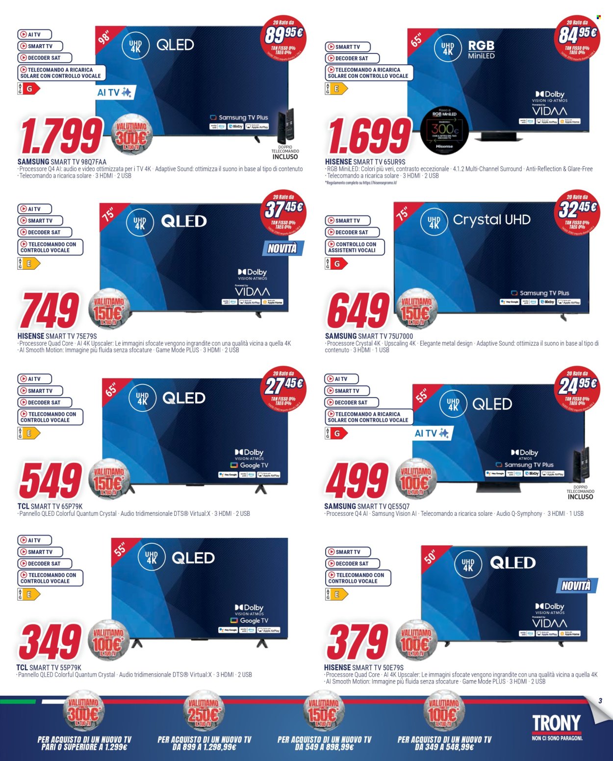 Volantino Trony - 21/5/2026 - 11/6/2026. Pagina 3